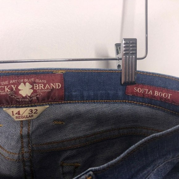 Lucky Brand Sofia Boot Cut 14/32 Stonewashed Denim - Picture 5 of 8